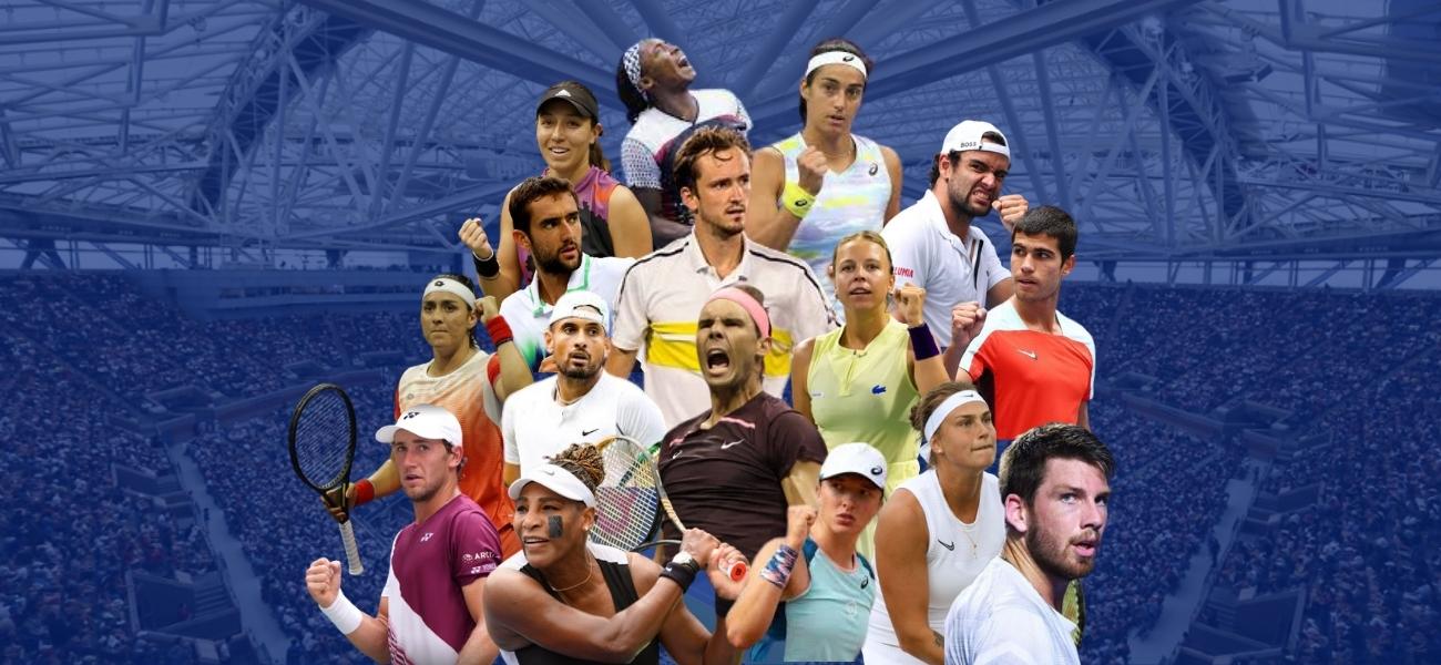 US Open Tennis Championships 2022 Seeded Players